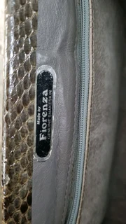 Fiorenza vintage snakeskin bag