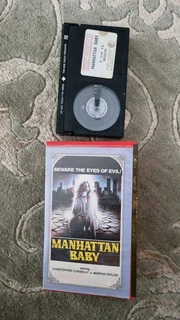 Rare Betamax Manhattan Baby VHS tape