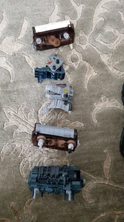 80s Tomy Zoids Mighty ZoidZilla and Giant ZRK toy collection