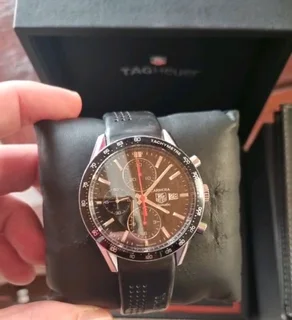 Tag Heuer Automatic Chronograph Calibre 16 model CV2014 for sale