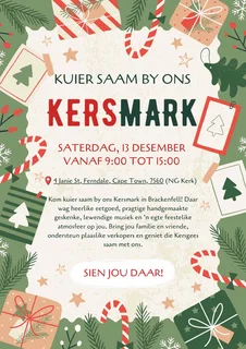 Kersfeesmark 13 Des NG Kerk Wes