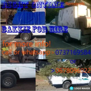 Bakkie For Hire available