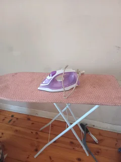 Ironing board plus iron