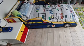 F1 Car Bed and Desk and Pedestals R2999