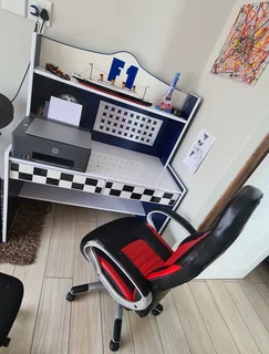 F1 Car Bed and Desk and Pedestals R2999