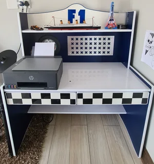 F1 Car Bed and Desk and Pedestals R2999