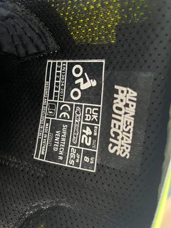 Motorbike boots - Alpinestars Supertech R Vented Boots