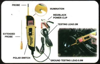 Terastra TA256 Power Probe, Power Injector &amp; Pen Multimeter (12-24v)