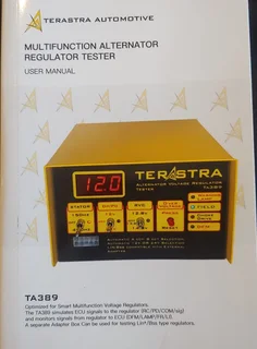 TERASTRA Alternator Multifunctional Regulator Tester TA389