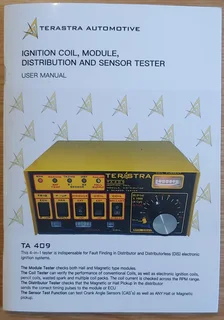TERASTRA  TA409,  Ignition Coil, Module, Distributor and Sensor Tester