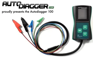 Auto Diagger AD 100+ Adapter for Alternator in-car Testing