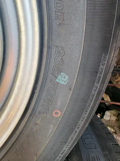 Gwm Steed 5 Rims and tyres for sale