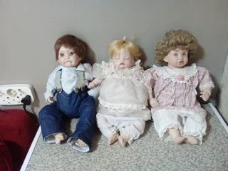 Handmade Porselain Dolls 50 Cm 5 To Choose From R175 Each