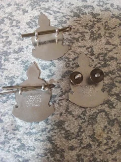 VINTAGE VOORTREKKER BADGES R19 EACH. 2 AVAILABLE