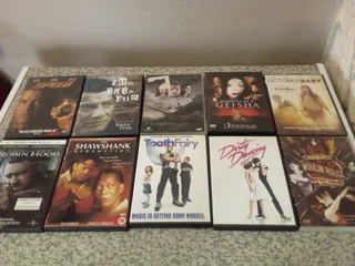 10 DVD,S AT R10 EACH TO TAKE ALL 10