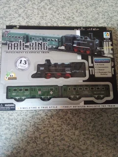 TRAIN SETS BRAND. NEW NOT OPENED. RAIL KING AND CLASSIC TRAINS. BATTERY OPERATED R75 EACH
