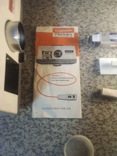 VINTAGE PROJECTOR VOIGTLANDER PERKEO AUTOMATIC R350 WORKING