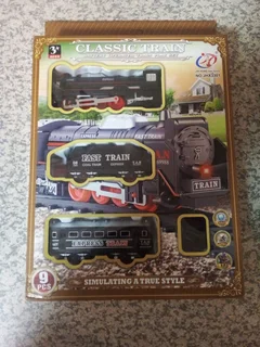 Train Sets Brand. New Not Opened. Rail King And Classic Trains. Battery Operated R75 Each