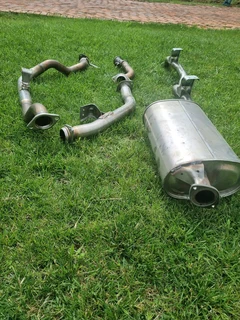 Toyota landcruiser 79 series exhuast