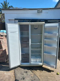 Defy side by side fridge