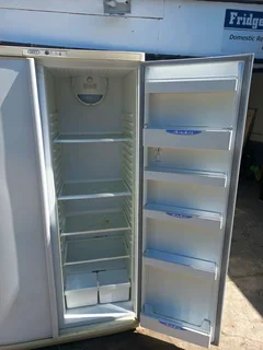 Defy side by side fridge