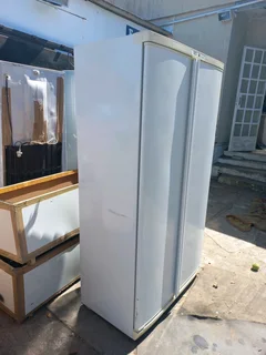 Defy side by side fridge