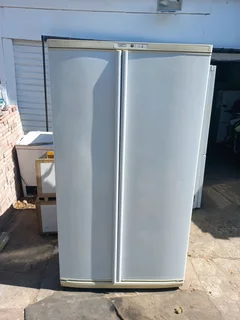 Defy side by side fridge