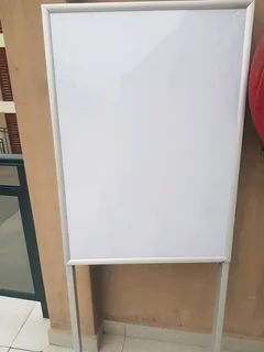 Double sided standee frame