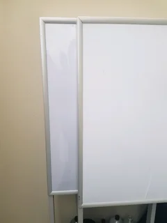 Double sided standee frame