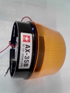Exlit AX-35B Amber Strobe Light 12v