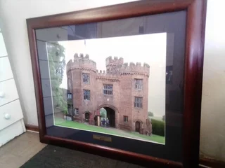 1497-Brickhouse Lullingstone Castle &amp; The World Garden&#34;79 x 95.5&#34;  photo frame