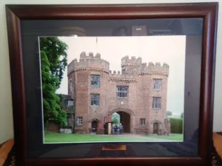 1497-Brickhouse Lullingstone Castle &amp; The World Garden&#34;79 x 95.5&#34;  photo frame