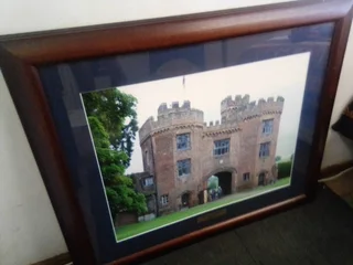 1497-Brickhouse Lullingstone Castle &amp; The World Garden&#34;79 x 95.5&#34;  photo frame