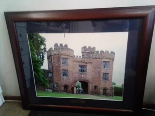 1497-Brickhouse Lullingstone Castle &amp; The World Garden&#34;79 x 95.5&#34;  photo frame