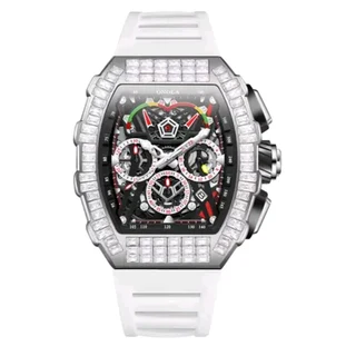 Extremely Luxurious Imported Excellent Quality Hip Hop Iced Out Automatic Chronograph Watches.