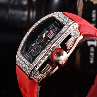 Extremely Luxurious Imported Excellent Quality Hip Hop Iced Out RM Chronograph Watches.