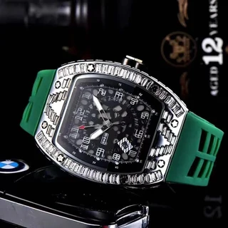 Extremely Luxurious Imported Excellent Quality Hip Hop Iced Out RM Chronograph Watches.
