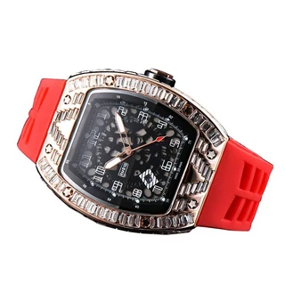Extremely Luxurious Imported Excellent Quality Hip Hop Iced Out RM Chronograph Watches.