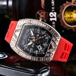 Extremely Luxurious Imported Excellent Quality Hip Hop Iced Out RM Chronograph Watches.