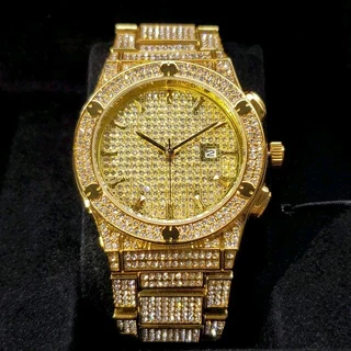 Extremely Luxurious Imported Excellent Quality Hip Hop Iced Out OvalWatches.