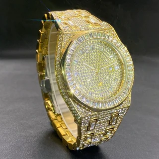 Extremely Luxurious Imported Excellent Quality Hip Hop Iced Out Diamond Watches.