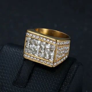 Exteremly Luxurious Imported Excellent Hip Hop Diamond Rings.
