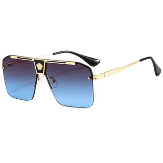Extremely Luxurios Imported Excellent Quality Hip Hop Vintage Square Unisex Fashion Sunglasesses.