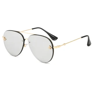 Extremely Luxurios Imported Excellent Quality Hip Hop Bee Rivert Unisex Fashion Sunglasesses.