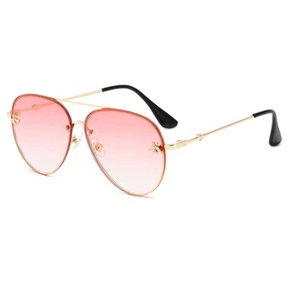 Extremely Luxurios Imported Excellent Quality Hip Hop Bee Rivert Unisex Fashion Sunglasesses.