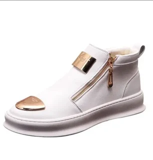 Exclusive Imported Excellent Quality  Hip Hop Double Zipper Sneakers.