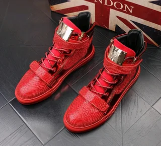 Extremely Luxurious Hip Hop Casual Unisex Sneakers