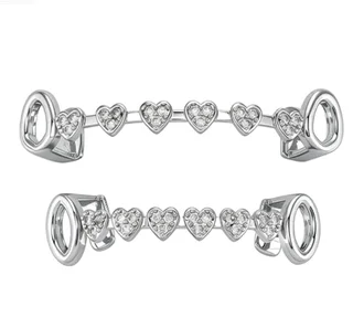 Extremely Luxurious Imported Excellent Quality Hip Hop Unisex Grillz Sets.