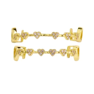 Extremely Luxurious Imported Excellent Quality Hip Hop Unisex Grillz Sets.