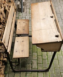 School desk - 2 seater